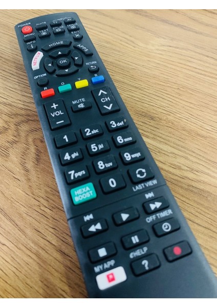 Panasonic Netflix Tuşlu Universal LCD LED Tv Kumandası Panasonik Netflix Tuş