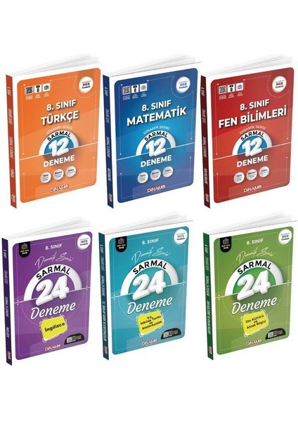 8. Sınıf Sarmal Deneme Set