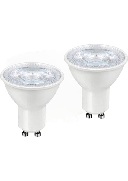 GU10 Duylu Led Ampul 2'li