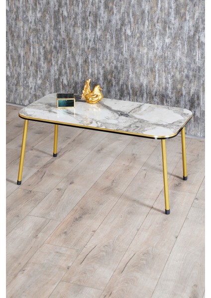 Orta Sehpa Efes Kr Metal Ayak Çift Gold