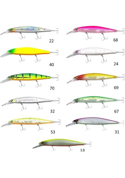 D Killer's Minnow Hamai 105F 13,2 gr Suni Yem