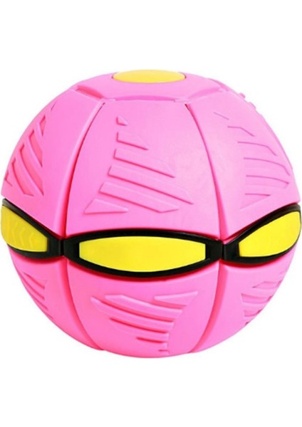 Uçan Ufo Düz Atışlı Disk Topu Pembe (Yurt Dışından)