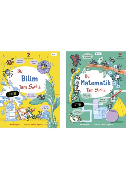 Bu Matematik Tam Senlik - Bu Bilim Tam Senlik - 2 Kitap Set