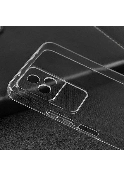 Xiaomi Poco F4 Kılıf 3D kamera Korumalı Şeffaf Yumuşak Süper Silikon Kapak