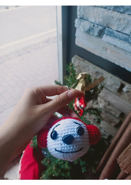 El Yapımı Sevimli Amigurumi Anahtarlık ve Çanta Aksesuarı