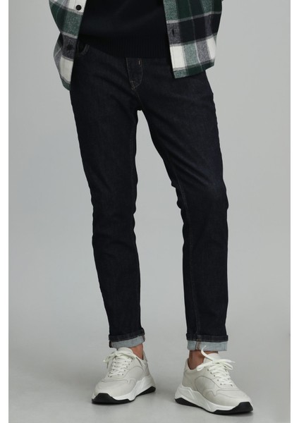 Jacob Smart Jean Erkek Pantolon Slim Fit Lacivert