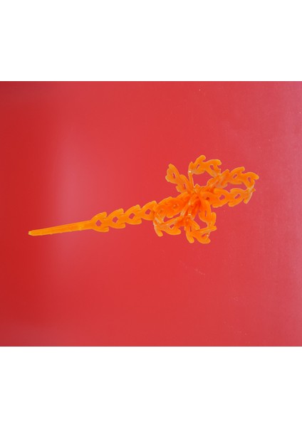 Kablo Bağı Özel Esnek Plastik Kelepçe 10X300 mm 50 Adet Turuncu
