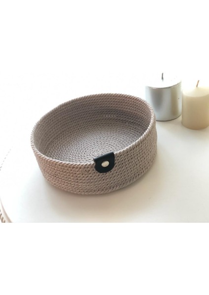 Gri Çok Amaçlı Sepet, Dekoratif Sepet, Pamuklu Sepet, Kordon Sepet, Hasır Sepet, Halat Sepet modelleri