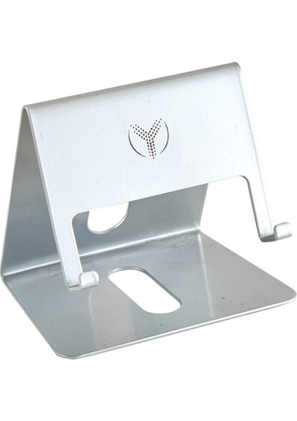 Gümüş Masaüstü Metal Tablet Standı