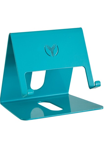 Turkuaz Masaüstü Metal Tablet Standı