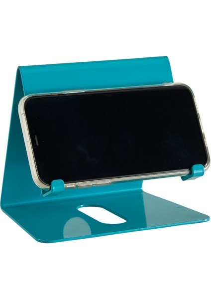 Turkuaz Masaüstü Metal Tablet Standı fiyatları