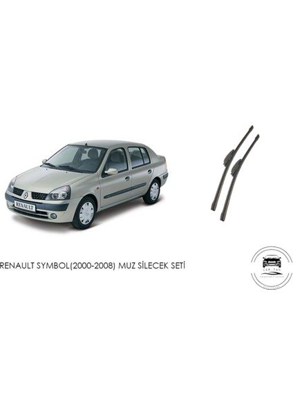 Renault SYMBOL(2000-2008) Muz Silecek Seti