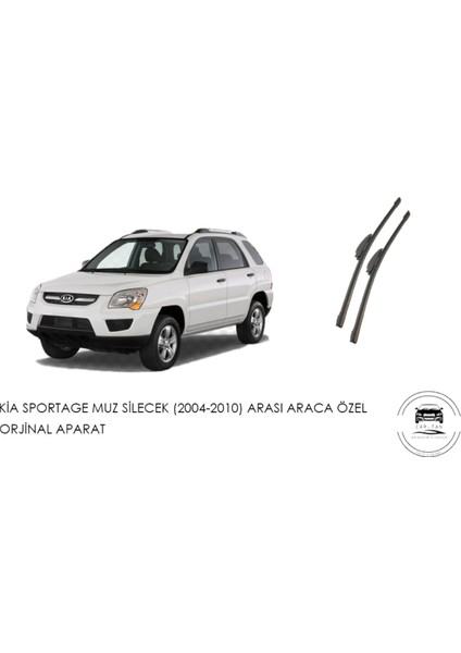 Kia Sportage Muz Silecek (2004-2010) Arası Araca Özel Orjinal Aparat