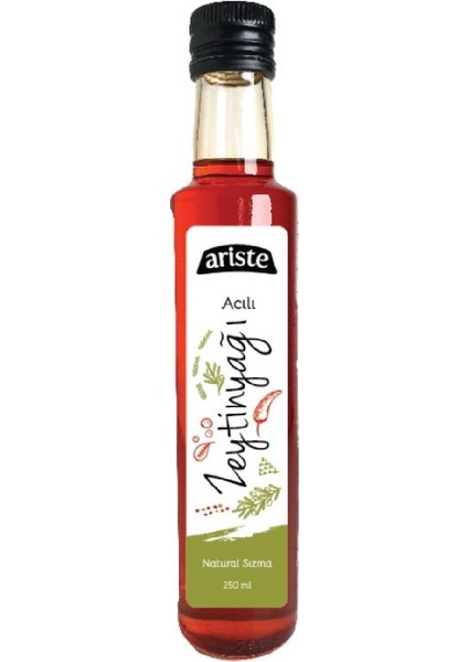 Acı Biberli Sızma Zeytinyağı 250 ml