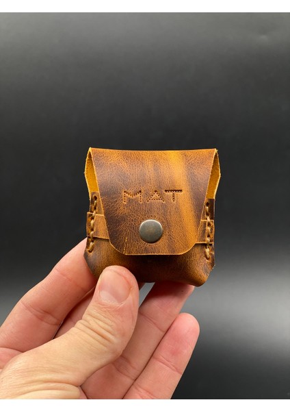 Airpods Kılıf 1. ve 2. Nesil Tam Uyumlu Hakiki Deri Airpods Koruma Kılıfı modelleri