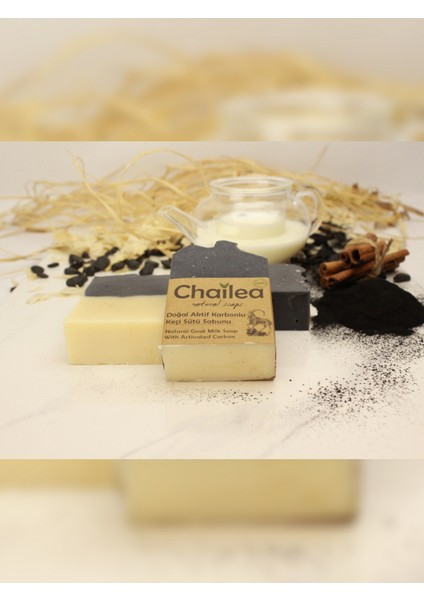 Doğal Aktif Karbonlu Keçi Sütü Sabunu 100 Gram fırsatları
