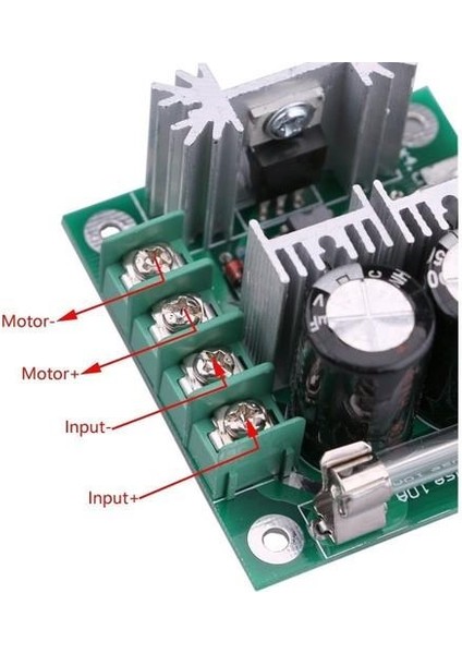 12-40V 10A Motor Sürücü Kartı - 400W