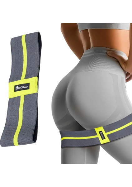 Squat Bant Pilates Fitness Spor Kalça Egzersizleri Direnç Bandı Direnç Lastiği  30CM