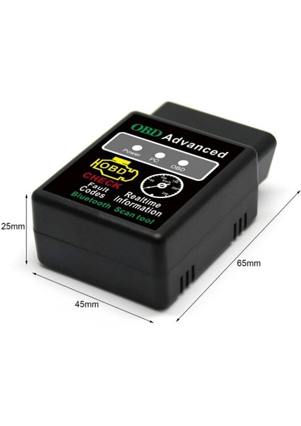 ELM327 V1.5 Obd2 Bluetooth Türkçe Araç Arıza Tespit Cihazı