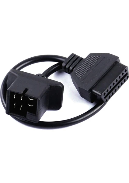 Chrysler Obd2 Araç 6 Pin 16 Pin Çevirici Adaptör Bağlantı Kablosu