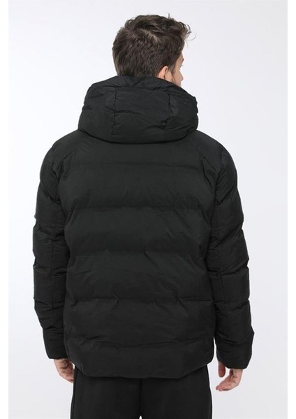 Nolan Coat Erkek Şişme Mont Parka Siyah V18