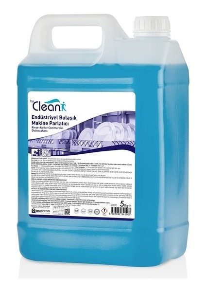 By Clean Endüstriyel Bulaşık Makine Parlatıcısı 5 Kg