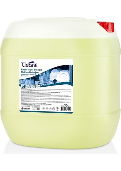 By Clean Endüstriyel Bulaşık Makinesi Deterjanı 30 Litre