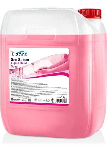 Rulopak By Clean Sıvı Sabun Floral 20 Kg