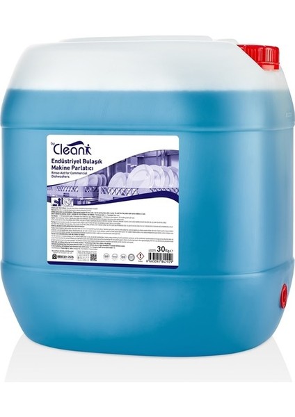 By Clean Endüstriyel Bulaşık Makinesi Parlatıcısı 30 Litre