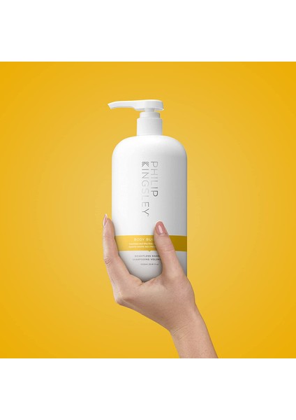 Body Building Shampoo - Düz Ince Telli Uçuşan Saçlara Özel Hacimlendirici Body Building Şampuan 1000 Ml