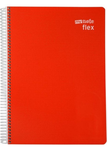 My Note A4 Pp Kapak Flex Neon Spiralli Çizgisiz Defter 80 Yaprak indirimleri