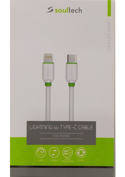 DK060B Type-C - iPhone 3A Fast Charging -Yeni Nesil Hızlı Şarj