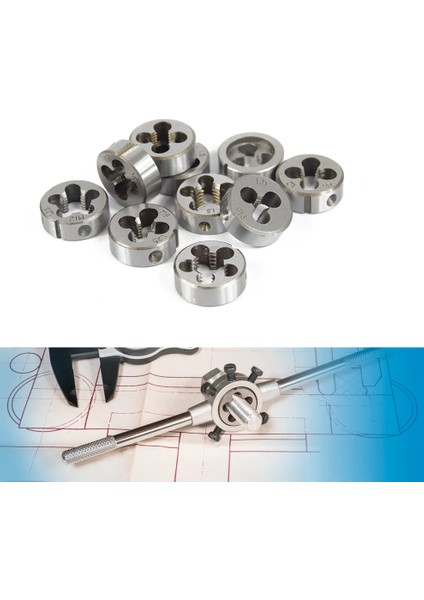 DIN223 Metrik Pafta M12