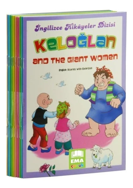 Keloğlan English Stories With Excercise (10 Kitap Takım)