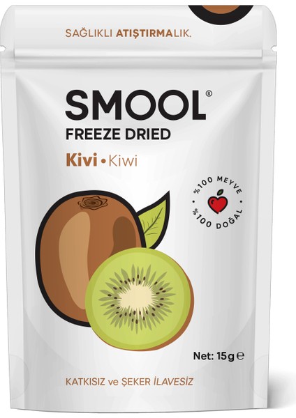 Freeze Dried (Dondurularak Kurutulmuş) Kivi 20 gr Sağlıklı Atıştırmalık