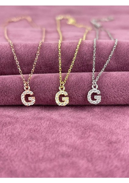 925 Ayar Gümüşg Harfi Kolye modelleri