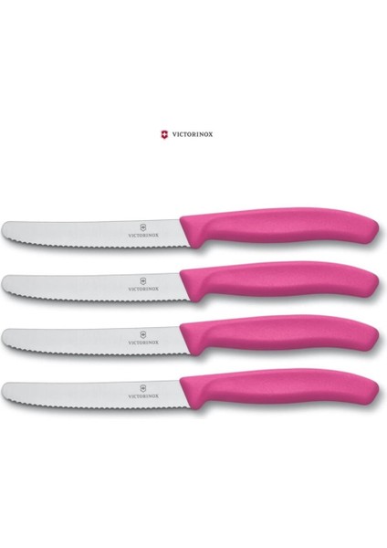 Büyük Pink Bıçak Seti Evrekala