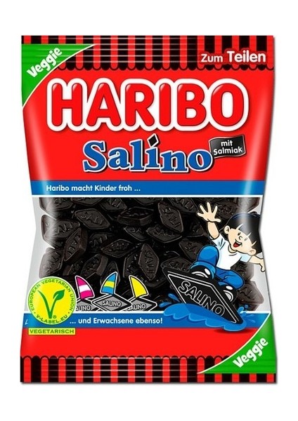 Haribo Salino Lakritz Vegetarian 175 gr