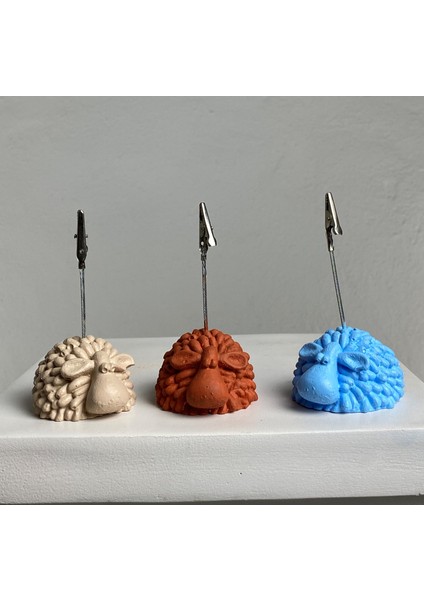 Kuzu Not Tutucu 3'lü Set ( Krem - Terracota - Açık Mavi)