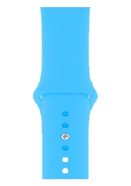 Apple Watch Uyumlu 38MM - 40MM - 41MM 1 2 3 4 5 6 Se 7 8 Için Silikon Spor Kordon Kayış