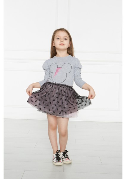 Kız Çocuk Minnie Mouse Elbise