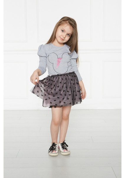 Kız Çocuk Minnie Mouse Elbise