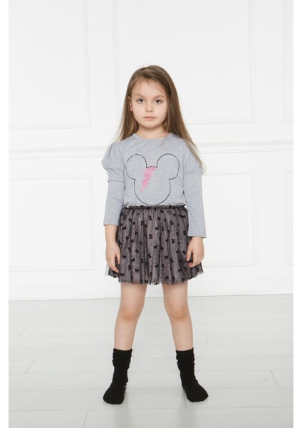 Kız Çocuk Minnie Mouse Elbise