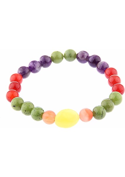 Sertifikalı Kırmızı Akik, Ametist, Yeşim Doğal Taş Bileklik 8 mm modelleri