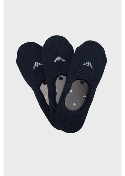 Logolu 3 Pack Çorap Erkek Çorap 306227 CC134 00135