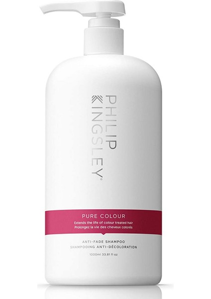 Pure Colour Anti-Fade Shampoo - Renk Koruyucu ve Solmaya Karşı Canlandırıcı Şampuan 1000ML