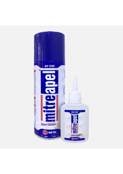 50 G+200 ml Hızlı Yapıştırıcı Mitre Apel