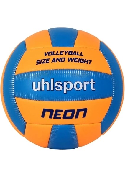 Neon Turuncu-Mavi Voleybol Topu