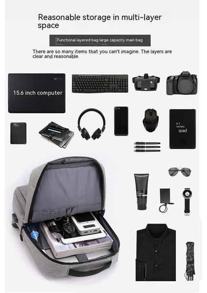15.6 Inç Bilgisayar Için Uygun Notebook Sırt Çantası (Yurt Dışından) indirimleri