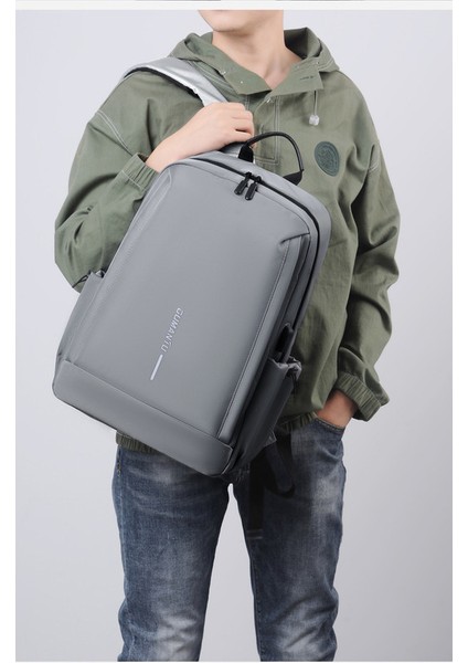 Business Su Geçirmez Sırt Çantası Erkek Bilgisayar Backpack College Student Schoolbag Seyahat Hediye Sırt Çantası 17 Inç Bilgisayar Için Uygun (Yurt Dışından) fiyatları